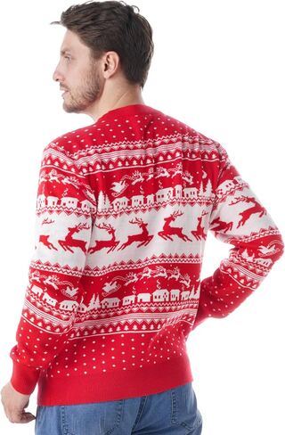 Giggling Getup Ugly Christmas Sweaters for Kids, Funny Christmas Sweater for Kids, Christmas Gingerbread Man Ugly Sweater-Large(10-12Y) Green in Saudi Arabia