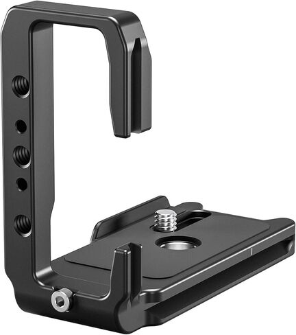 LEOFOTO LPO-OM-1 L-Bracket for OM System OM-1 Camera, Double Dovetail, Accessories Thread Hole, QD Port, Arca Compatible, in Saudi Arabia