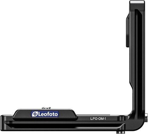 LEOFOTO LPO-OM-1 L-Bracket for OM System OM-1 Camera, Double Dovetail, Accessories Thread Hole, QD Port, Arca Compatible, in Saudi Arabia