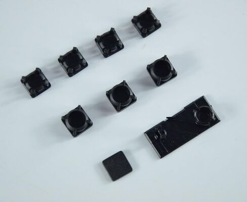 Gametown Rubber Feet Kit Cover Set for PS3 Slim Console 2000 3000 CECH-20XX CECH-30XX Series (Note: Not fit PS3 Slim CECH-40XX) in Kuwait