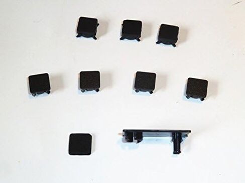 Gametown Rubber Feet Kit Cover Set for PS3 Slim Console 2000 3000 CECH-20XX CECH-30XX Series (Note: Not fit PS3 Slim CECH-40XX) in Kuwait