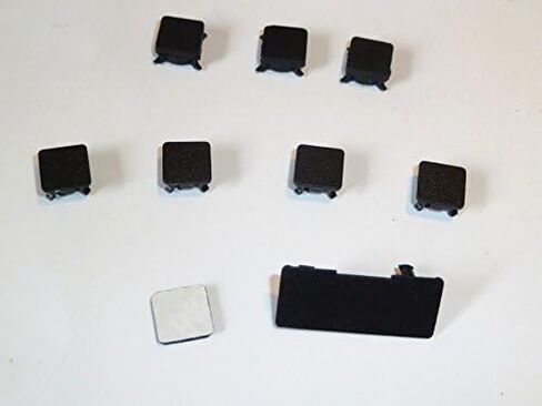 Gametown Rubber Feet Kit Cover Set for PS3 Slim Console 2000 3000 CECH-20XX CECH-30XX Series (Note: Not fit PS3 Slim CECH-40XX) in Kuwait