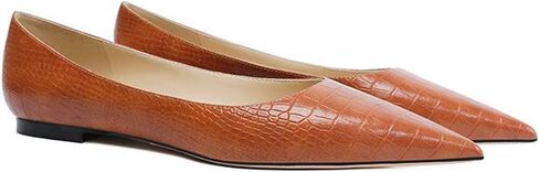 Women's Fashion Patent Leather Pointed Toe Shallow Mouth Flat Shoes Summer Closed Toe Comfort Dress Walking Flats in Saudi Arabia