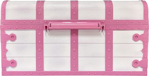 Teacher Created Resources Pink and White Treasure Chest with Lock and Key (TCR6055) in Saudi Arabia