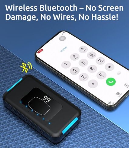 Porceluxe Smart Automatic Screen Clicker for iPhone – Wireless Mobile Phone Screen Clicker for Live Video, Gaming & Automation, Simulated Finger Clicks, Compatible with iOS & Android in Saudi Arabia