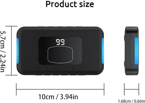 Porceluxe Smart Automatic Screen Clicker for iPhone – Wireless Mobile Phone Screen Clicker for Live Video, Gaming & Automation, Simulated Finger Clicks, Compatible with iOS & Android in Saudi Arabia