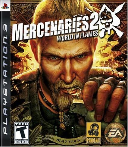 لعبة Mercenaries 2: World in Flames - بلاي ستيشن 3 (متجددة) in Saudi Arabia