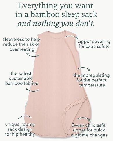 Supersoft Toddler Sleep Sack 0.5 TOG, Premium Bamboo Viscose Sleeping Bag, Extra Long Wearable Blanket 2-4T (Coal) in Kuwait