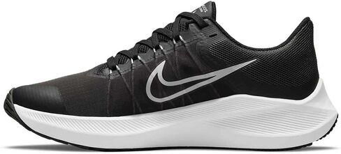 حذاء الجري الرياضي للنساء من Nike، أسود أبيض Dk Smoke Gray Lt Smoke، 5 in Saudi Arabia