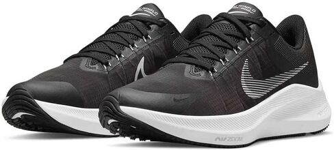 حذاء الجري الرياضي للنساء من Nike، أسود أبيض Dk Smoke Gray Lt Smoke، 5 in Saudi Arabia