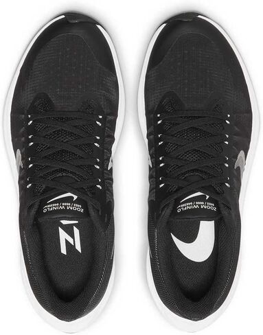 حذاء الجري الرياضي للنساء من Nike، أسود أبيض Dk Smoke Gray Lt Smoke، 5 in Saudi Arabia