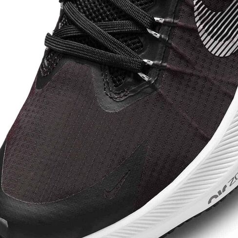 حذاء الجري الرياضي للنساء من Nike، أسود أبيض Dk Smoke Gray Lt Smoke، 5 in Saudi Arabia