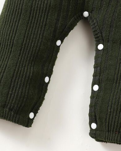 ملابس أطفال بناتي حديثي الولادة رومبير خريفي وشتوي مكشكش بأكمام طويلة بذلة رومبير لطيفة ملابس بناتي للأطفال in Kuwait