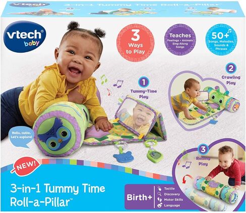 VTech 3-in-1 Tummy Time Roll-a-Pillar in Saudi Arabia
