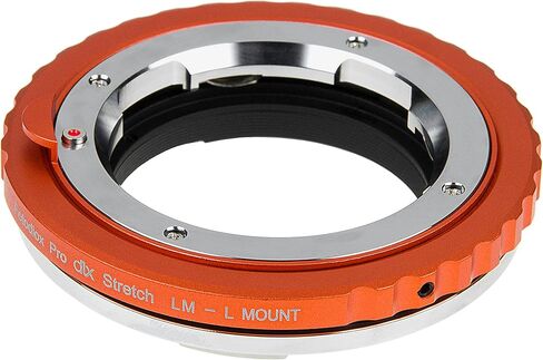 محول تركيب عدسة ممتدة من Fotodiox DLX - متوافق مع عدسة Leica M Rangefinder إلى كاميرات L-Mount Alliance عديمة المرآة مع هيليكويد التركيز الكلي in Kuwait