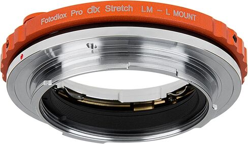محول تركيب عدسة ممتدة من Fotodiox DLX - متوافق مع عدسة Leica M Rangefinder إلى كاميرات L-Mount Alliance عديمة المرآة مع هيليكويد التركيز الكلي in Kuwait
