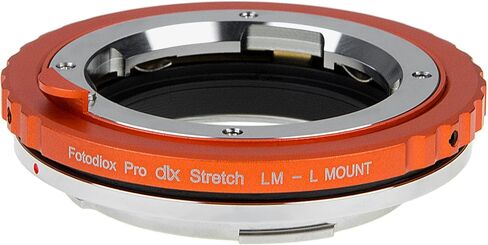 محول تركيب عدسة ممتدة من Fotodiox DLX - متوافق مع عدسة Leica M Rangefinder إلى كاميرات L-Mount Alliance عديمة المرآة مع هيليكويد التركيز الكلي in Kuwait