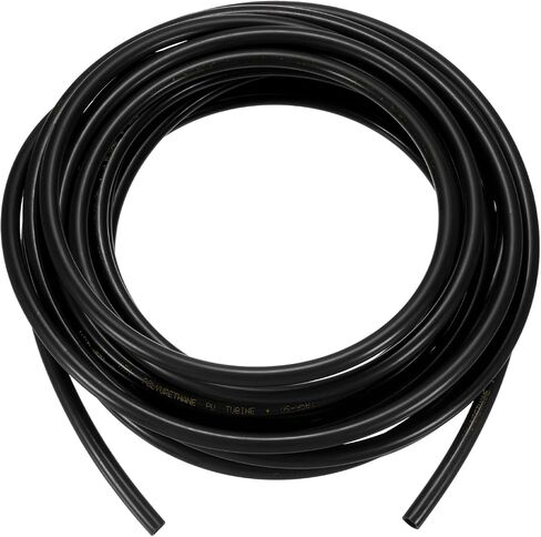 Pneumatic Tubing Pipe, 5mm(ID) x8mm(OD) PU Polyurethane Air Compressor Hose for Air Compressor Fitting/Gas/Fluid Transfer, Air Hose Line Tube [2M/6.56ft, Clear] in Saudi Arabia