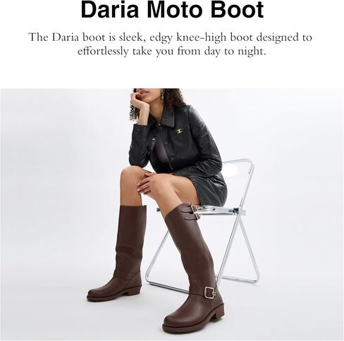 Coach Women's Daria Moto Boot Industrial Shoe in Saudi Arabia