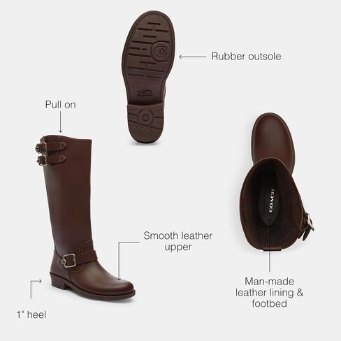 Coach Women's Daria Moto Boot Industrial Shoe in Saudi Arabia