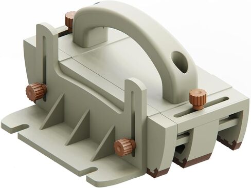 Push Block for Table Saws, Router Tables, Band Saws & Jointers - Table Saw Push Block, Cuts Safe for Widgets, Difficult Cuts, ThinRips, Dowel Cuts, Prevent Kickback and Protect Hands (Green) in Saudi Arabia