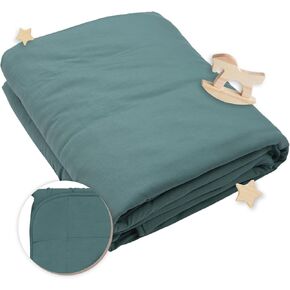 Nyte Nyte Baby - 1.0 TOG Soft Baby Quilted Blanket - Lightweight and Breathable, Ideal for Newborns and Toddlers, 30" x 40", Machine Washable, Rosy
