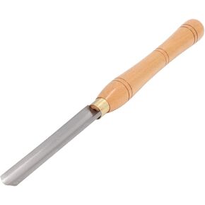 Wood Lathe Chisel, Roughing uge Wood Turning Tool, Spindle Turning Tool with HHS Middle Inner Arc Blade and Beach Handle