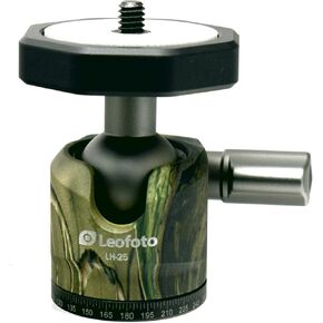 LEOFOTO LH-25 CAMO 1/4 بوصة برغي علوي 25 مم رأس كروي منخفض/حامل ثلاثي القوائم/Monopod in Kuwait