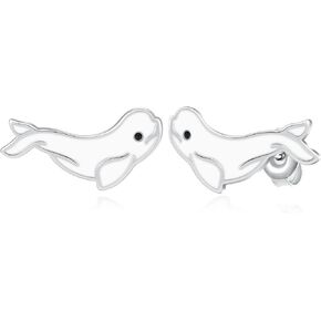 SVODEA Groundhog Earrings 925 Sterling Silver Groundhog Stud Earrings Groundhog Day Jewelry Gifts for Girls Daughter Granddaughter