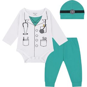 ABeCue Baby Boys' Cosplay Outfit Infant Cotton Halloween Novelty Costume 0-12 Months