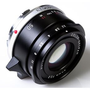 Voigtlander 50mm F2.2 Color Skopar Black for M
