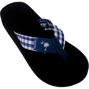 Tidewater Palmetto Moon Palm Tree Flip Flops