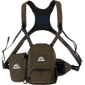 Insights Hunting by frogg toggs – Binocular and Range Finder Harness, Solid Elements Brown, One Size