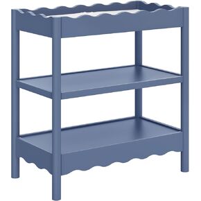 babyletto Swell Changing Table in Cove Blue, Greenguard Gold Certified