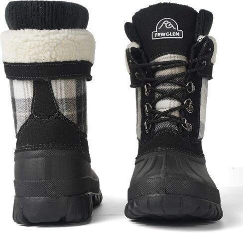 Womens Winter Snow Boots Waterproof Insulated Shell Duck Boots For Women Warm Boots Cold Weather in Saudi Arabia