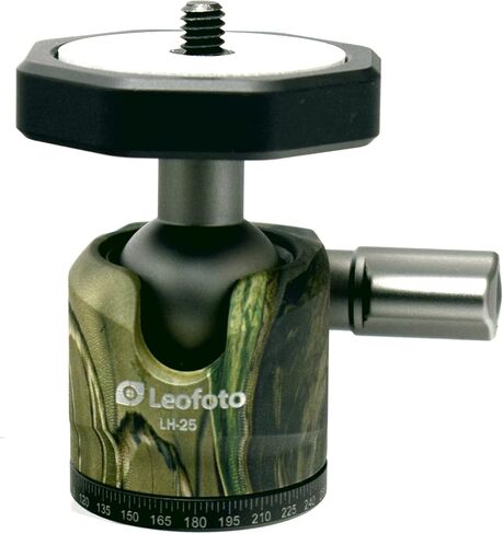 LEOFOTO LH-25 CAMO 1/4 بوصة برغي علوي 25 مم رأس كروي منخفض/حامل ثلاثي القوائم/Monopod in Kuwait