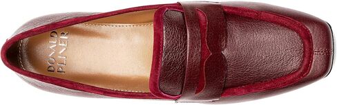 Donald Pliner Women’s Tristina Penny Loafer Heel – 1.3" Block Heel Shoes for Comfort, Slip On Women’s Heels in Saudi Arabia