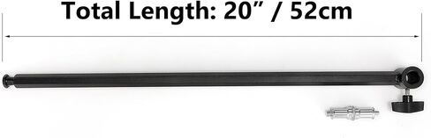 PHOCUS 20 "ذراع إزاحة لمشبك Convi، ذراع تمديد مع حنفية محول عالمي مرفقة مع مشبك فائق لتركيب الضوء أو الكاميرا in Kuwait