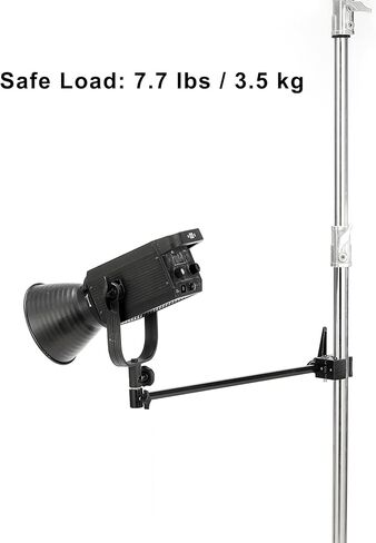PHOCUS 20 "ذراع إزاحة لمشبك Convi، ذراع تمديد مع حنفية محول عالمي مرفقة مع مشبك فائق لتركيب الضوء أو الكاميرا in Kuwait