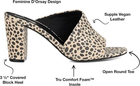 Journee Collection Women's Allea Slide Sandal in Saudi Arabia