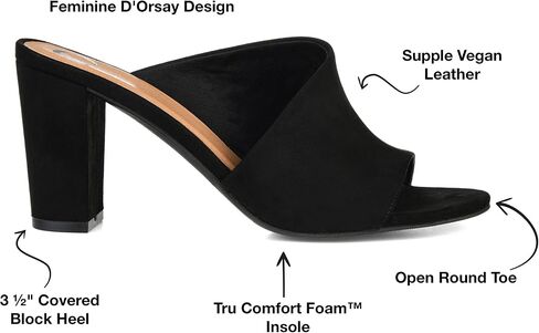 Journee Collection Women's Allea Slide Sandal in Saudi Arabia