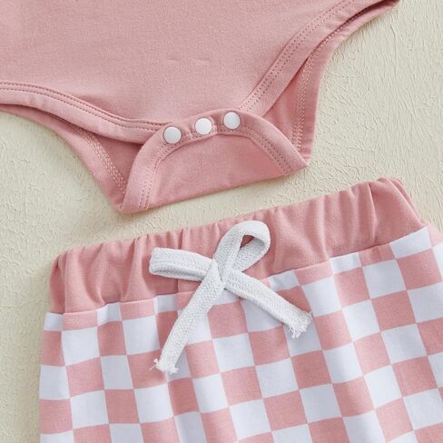 3Pcs Newborn Baby Girl Boy Coming Home Outfit Mom and Dad Me Romper Bodysuit Tops Pants Set +Hat Fall Clothes in Saudi Arabia
