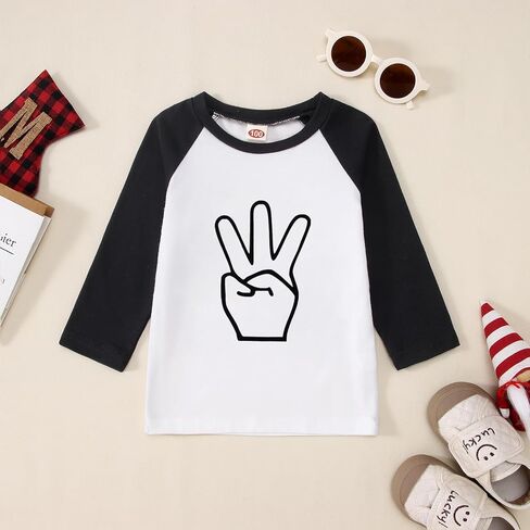 سم C & M WODRO طفل رضيع عيد ميلاد الزي 2nd 3rd 4th 5th عيد ميلاد تي شيرت طويل الأكمام منقوشة السراويل الخريف الشتاء الملابس in Kuwait