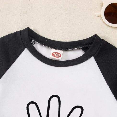 سم C & M WODRO طفل رضيع عيد ميلاد الزي 2nd 3rd 4th 5th عيد ميلاد تي شيرت طويل الأكمام منقوشة السراويل الخريف الشتاء الملابس in Kuwait