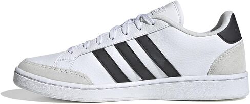 adidas mens Grand Court Base Tennis Shoes, White Black, 13 in Saudi Arabia