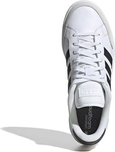 adidas mens Grand Court Base Tennis Shoes, White Black, 13 in Saudi Arabia
