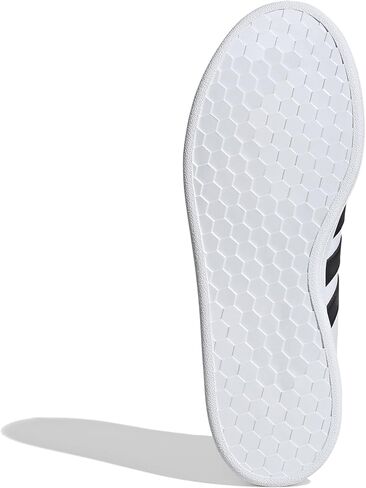 adidas mens Grand Court Base Tennis Shoes, White Black, 13 in Saudi Arabia