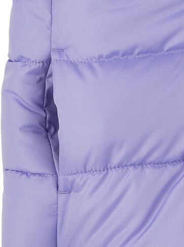 The Children's Place Baby Girls' and Toddler Medium Weight Puffer Jacket, Wind, Water-Resistant, Mauve Floral in Saudi Arabia