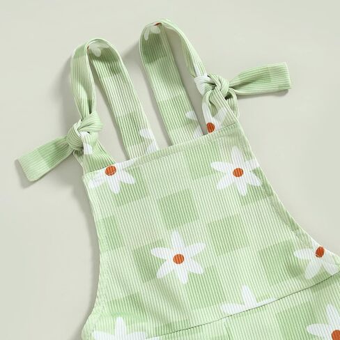 Emmababy Cow Print Baby Girl Bell Bottom Romper Toddler Floral Overalls Sleeveless Flare Jumpsuit Summer Clothes Western in Saudi Arabia