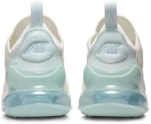 Nike Air Max 270 Women's Shoes (HM6130-133, Sail/Glacier Blue/Flax/Coconut Milk) Size 6 in Saudi Arabia